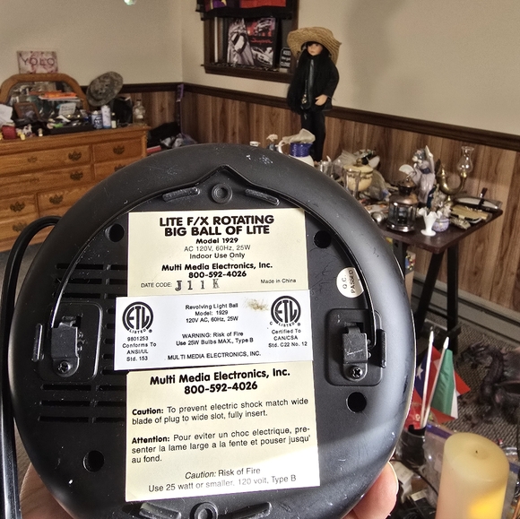 Colorful Disco Ball Light - Picture 3 of 4